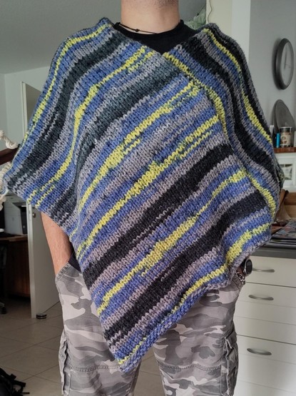 Strickponcho