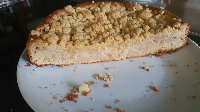 Angeschnittener Kuchen