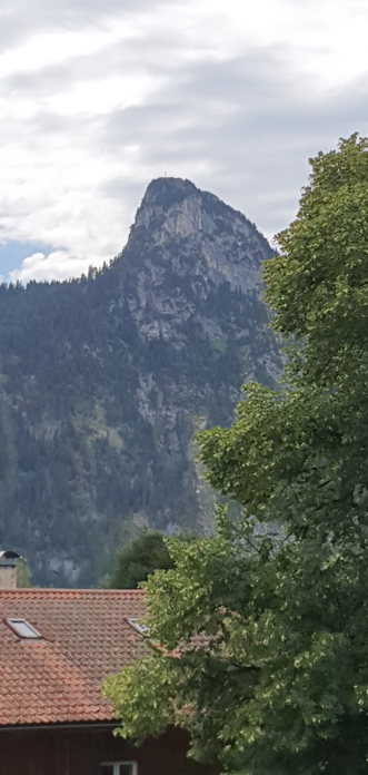 Der Oberammergauer Hausberg, der Kofel, dieses Jahr aus einer anderen Perspektive.